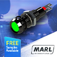 Designed to endure the cold & vibration, extreme performance LED indicators for harsh environments from MARL. Samples available from Anglia