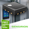 The STC31-C sensor from Sensirion enables accurate CO₂ measurement in high-volume applications, samples and evaluation kit available from Anglia.