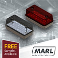 Introducing the 084 Series Bulkhead LED Lamps Designed for Harsh Environments from MARL International