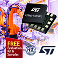 STMicroelectronics Intelligent 6-axis IMU with simultaneous low-g and high-g acceleration detection. Samples and evaluation kit available from Anglia
