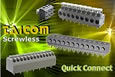 Taicom’s latest Screwless Terminal Blocks offer a quick connect solution