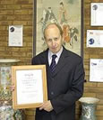 Alan Lawrence celebrates 25 Year service at Anglia