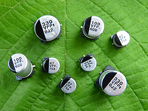 Low ESR SMD capacitor series launched by Panasonic
