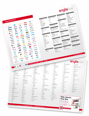 Anglia line card